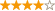 A star with orange background and white border.